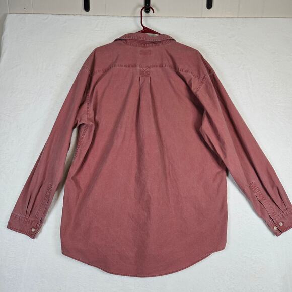 L.L. Bean Traditional Fit Button Down Shirt Long Sleeve Mens Large Tall 0699 - Picture 2 of 8